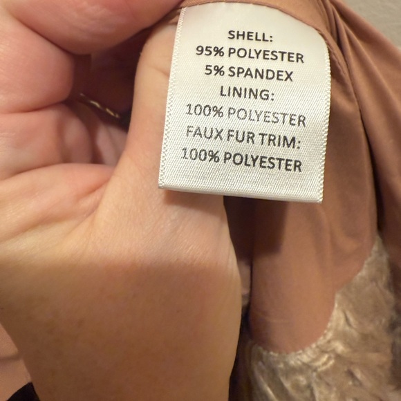 Free People Rust and Beige Teddy Jacket - Picture 5 of 7